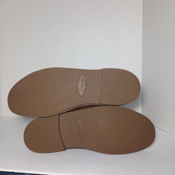 Clarks Bushacre Mens Size 13M Brown Casual Chukka Desert Ankle Boots Shoes 15522 - Picture 5 of 16